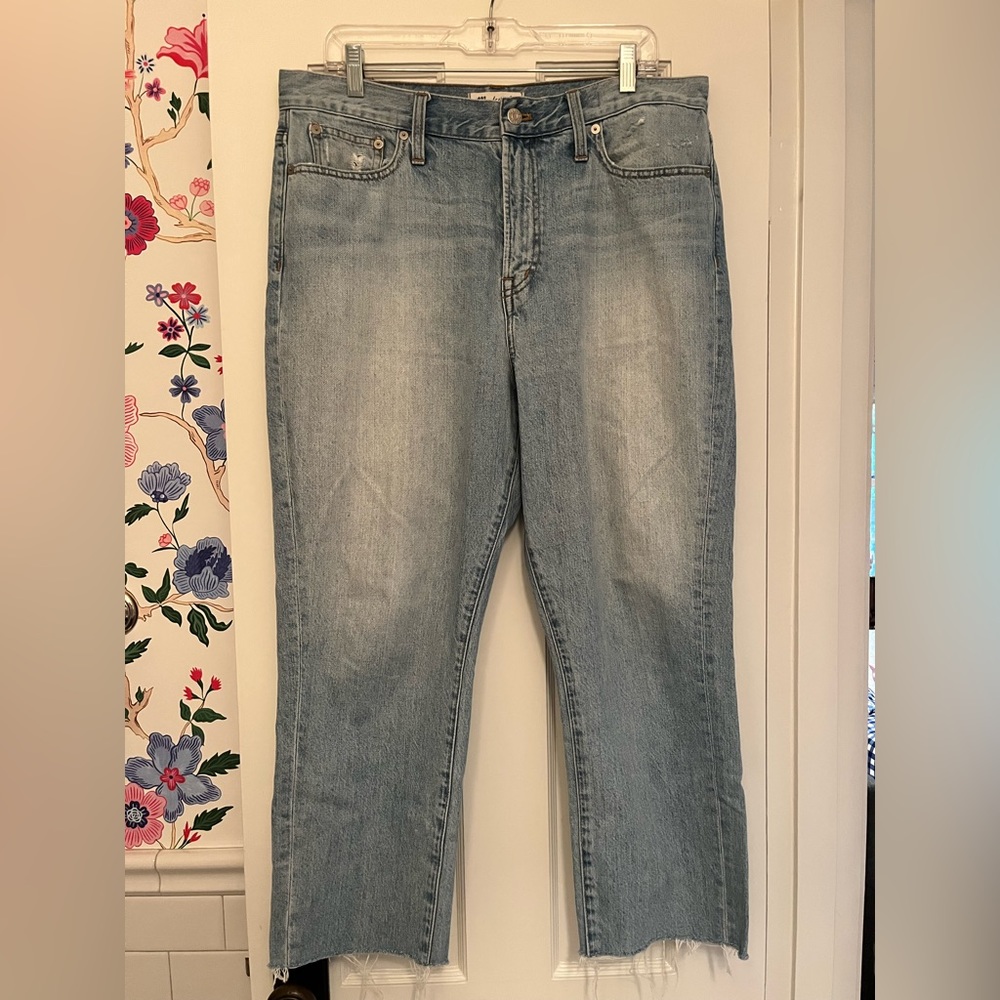Madewell Perfect Summer Jean Light Wash